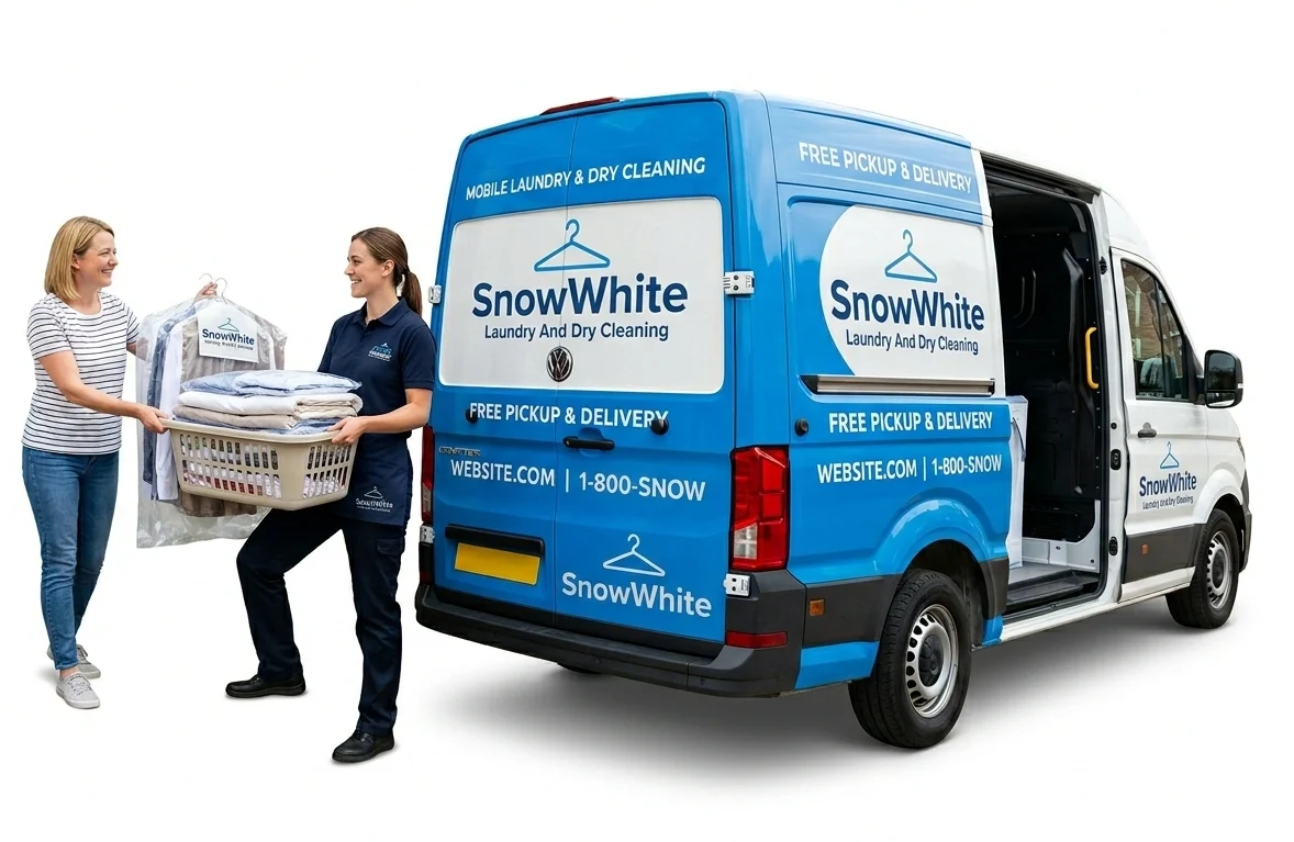 free pickup and delivery of laundry and dry cleaning in london