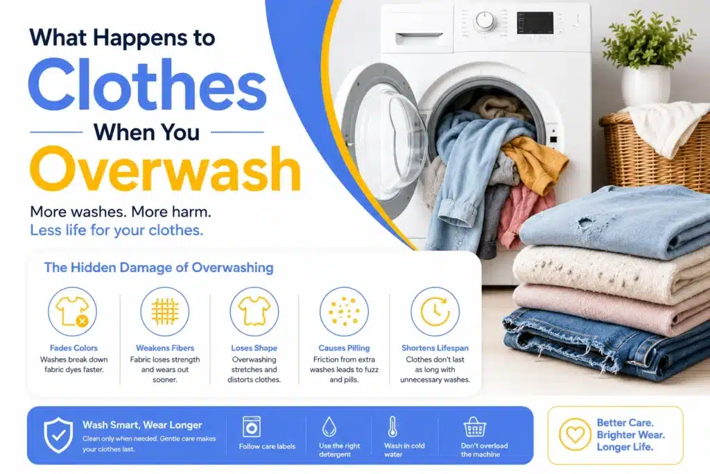 What Happens to Clothes When You Overwash Them