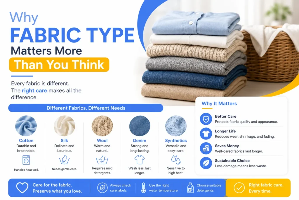 Why Fabric Type Matters More Than You Think - snowwhite laundry and dry cleaning